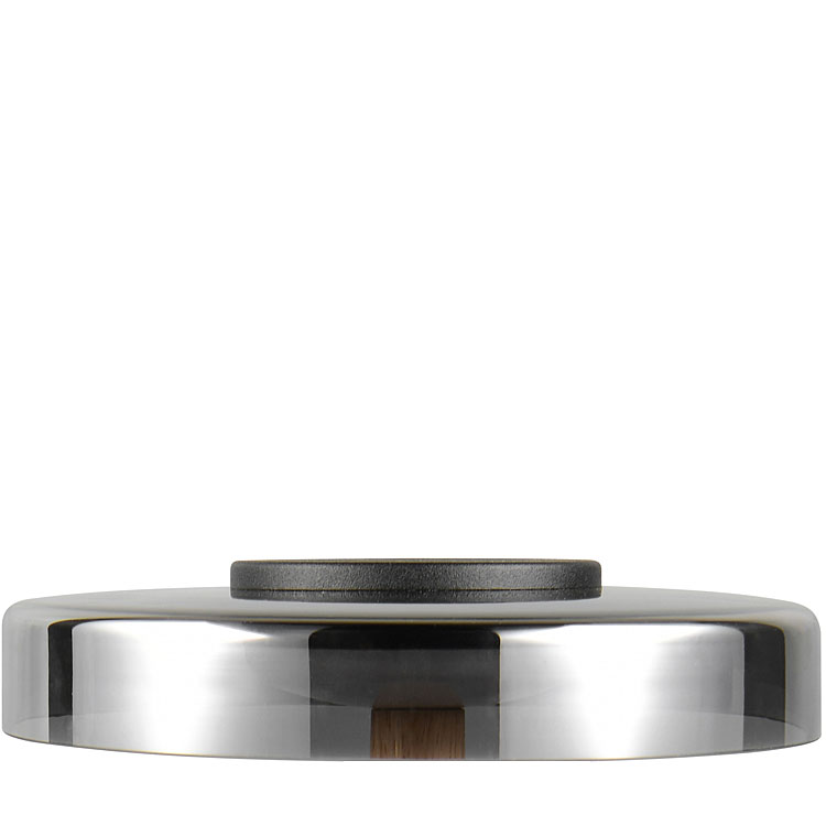Trio Ersatzglas Ø 22cm  Höhe 3,5cm Rauchglas smoke für Leuchten-Serie Celeste Tischleuchte 554910132