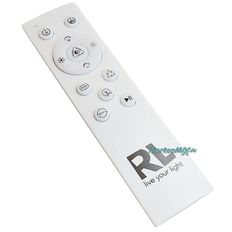 RL Reality Leuchten Fernbedienung für LED Deckenleuchte Beta R67661232 / R67663032 / R67664532 / R67668032