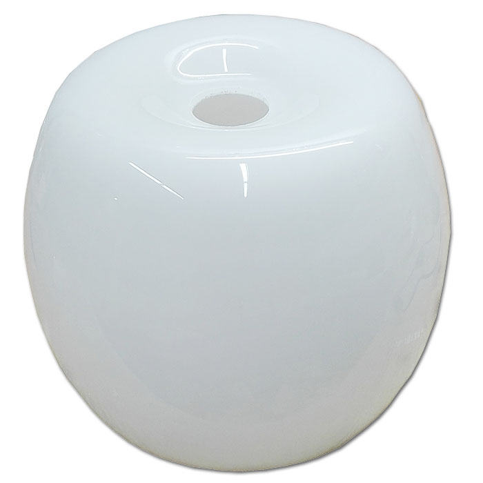 Trio Leuchten Ersatzglas 92586-25 Lampenglas weiß glänzend für LED Pendelleuchte Pear 328910903 Glasschale 328910906 Glasschirm 4017807242270 Glaskuppel 4017807245783 Trio-Lighting Arnsberg