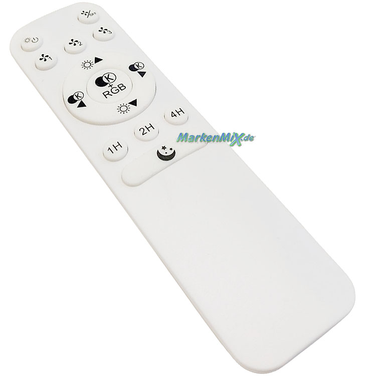 RL Reality Leuchten Ersatz-Funk-Fernbedienung für Deckenventilator Stralsund mit RGB R62522987 / H3416587  Reality-RL-Trio-Lighting Arnsberg 4017807491128
