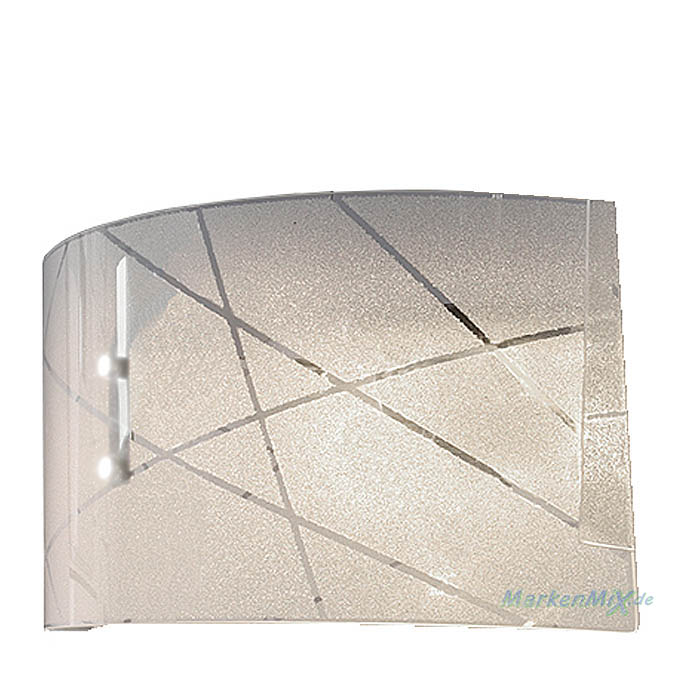 Trio Ersatzglas für Pendelleuchte Sandrina 301200300 Glascheibe mit Kristalleffekt 4017807406894 Glasschirm  4017807398649 Glashaube