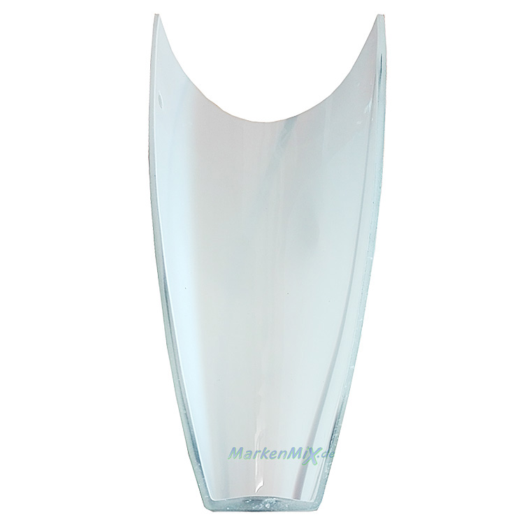 Trio Ersatzglas 9211 Art Glas weiß mit schwarzen Streifen für Wandleuchte 2547011-07 Ersatzschirm Glasschirm Abdeckglas