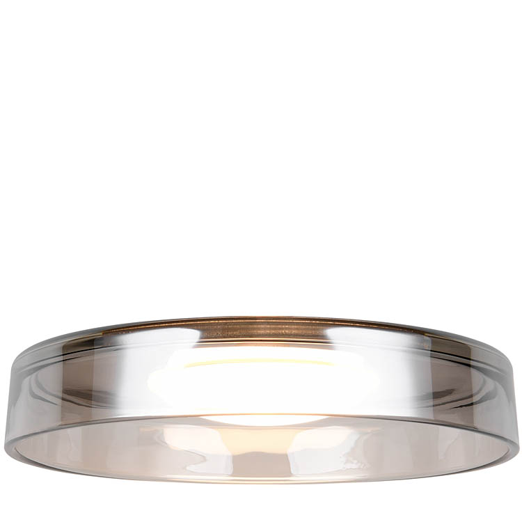 Trio Ersatzglas chrom bedampft Ø 22cm Höhe 4cm für Serie Celeste 254910132 / 354910132 / 354910432 / 354930332