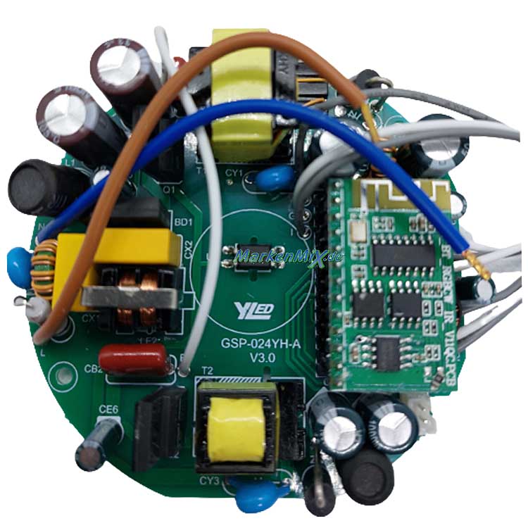 RL Reality-Leuchten Ersatz-LED-Trafo YLED GSP-024YH-A V3.0 Rundtrafo für Deckenleuchte Musica Netzteil LED-Treiber für R69031101 Netzgerät Ersatzteil Reality-RL-Trio-Lighting Arnsberg 4017807506075  Driver YLED GSP-024YH-A V3.0 Netzteil