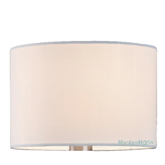 Trio Stoffschirm 92597-01 weiß Ø 20cm für Wandleuchte Hotel E14 Lampenschirm zu 271170201 Innenseite weiß 4017807247251 Ersatzschirm 4017807297010