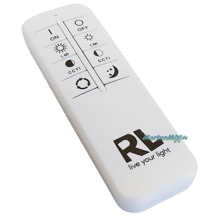 RL Reality Leuchten Fernbedienung für LED Pendelleuchte Monte R32171930 4017807600100